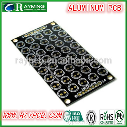 High TG Aluminum pcb With Black Soldermask